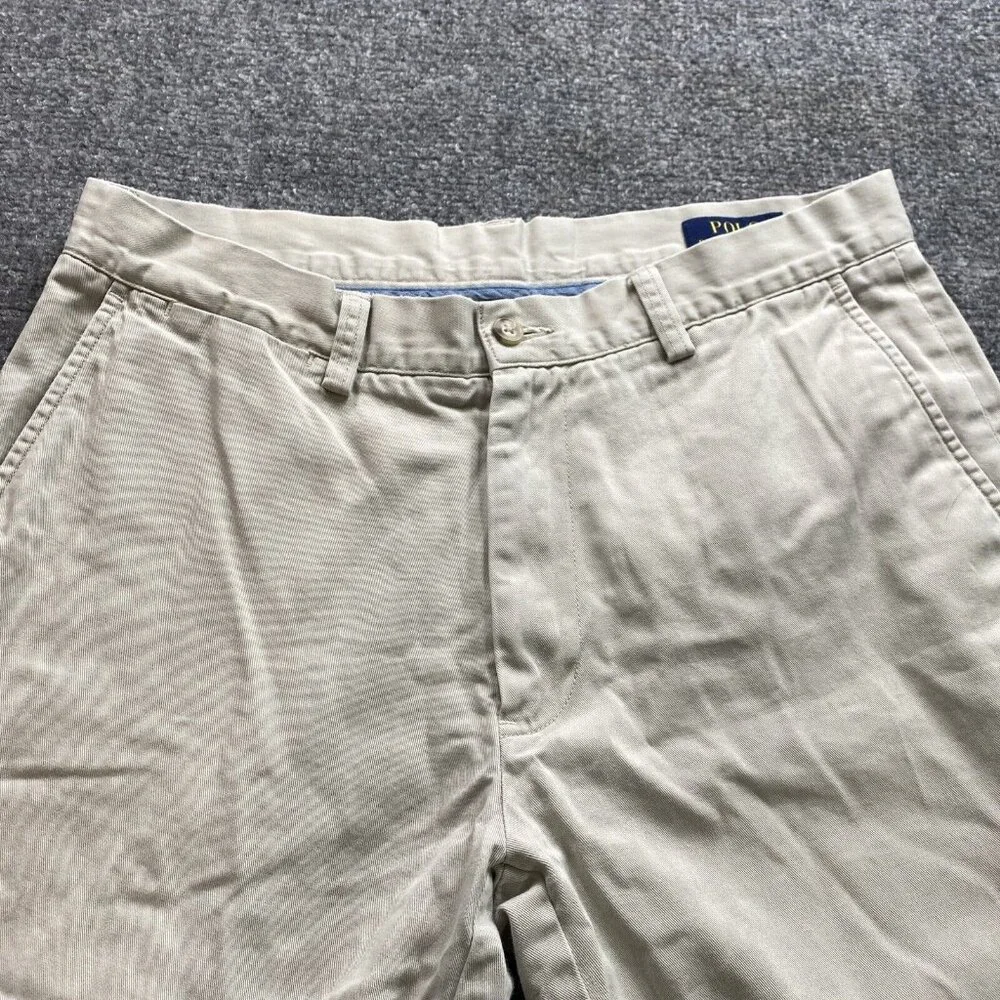 Polo Ralph Lauren‎ Shorts Men's 31 Khaki Classic Fit Chino Golf Beach Camping